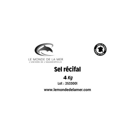 Sel Le Monde De La Mer 15 kg