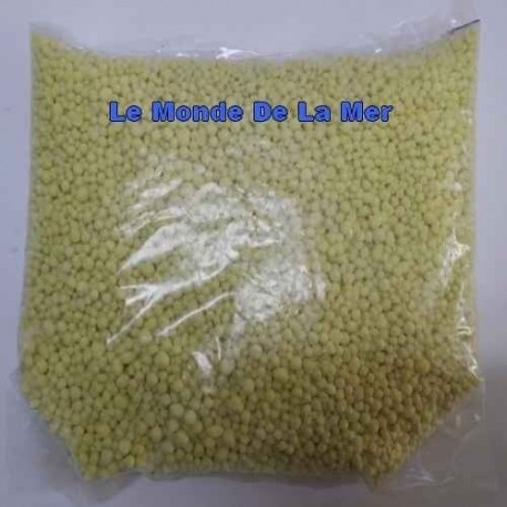 Soufre en billes  + ou - 1 KG