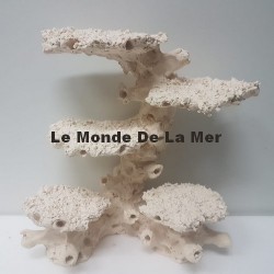 Aquaceramic L pillar Slimeline oblique gauche - Le Monde De La Mer