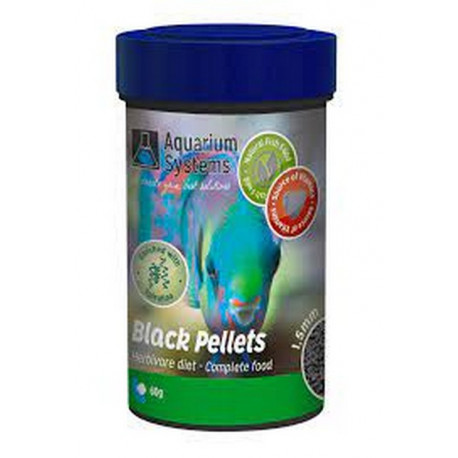 Aquarium Systems black pellets herbivore 1.5 mm 60 g