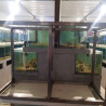 Stainless steel aquarium support 150x60x90 cm